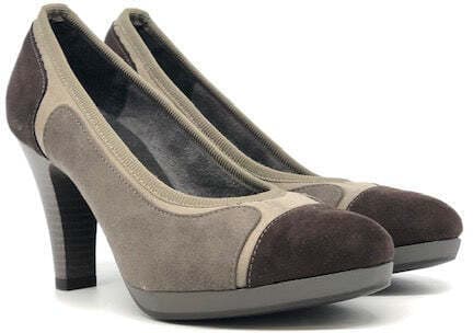 LORELEI Decollétè Marrone/ Grigio in Scarpe col tacco Calzature Durello - Agna, commercioVirtuoso.it