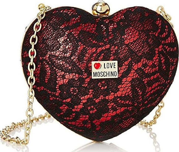 Love Moschino Clutch Cuore Nero Moda/Donna/Borse/Borse a mano Scontolo.net - Potenza, Commerciovirtuoso.it