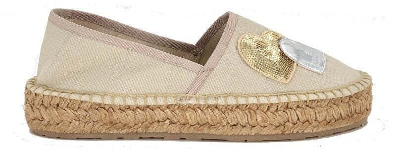LOVE MOSCHINO Espadrillas donna beige in Espadrillas basse Calzature Durello - Agna, commercioVirtuoso.it