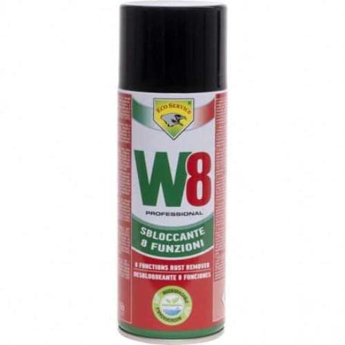 W8 Sbloccante biodegradabile otto funzioni spray 500 ml eco service alta qualità in Lubrificanti Eternal Brico - Ariano Irpino, commercioVirtuoso.it
