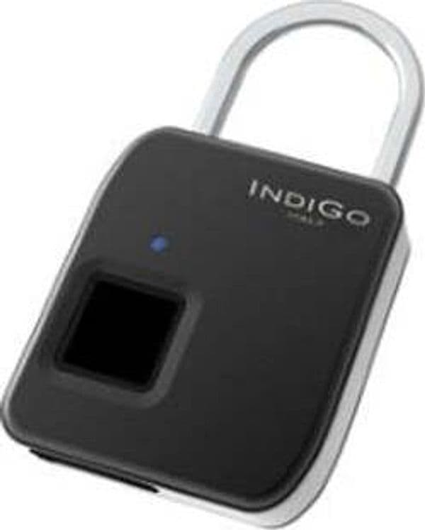 Lucchetto Indico Lock3 - con impronta digitale - Mediacom Fai da te/Sicurezza e protezione/Lucchetti e cerniere/Lucchetti con chiave Eurocartuccia - Pavullo, Commerciovirtuoso.it