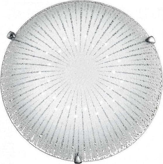 LUCE-AMBIENTE-DESIGN---PLAFONIERA-CHANTAL-BIANCA-LED-IN-VETRO-DIAMETRO-40-24WATT