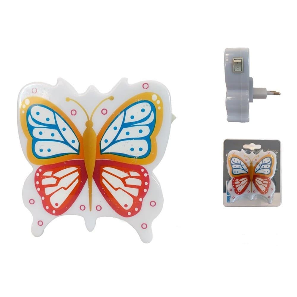 Luce Led Notturna Con Forma Di Farfalla Lampada Per Cameretta Bambini Xc-1964 Illuminazione/Illuminazione per interni/Illuminazione per bambini/Luci notturne per bambini Trade Shop italia - Napoli, Commerciovirtuoso.it