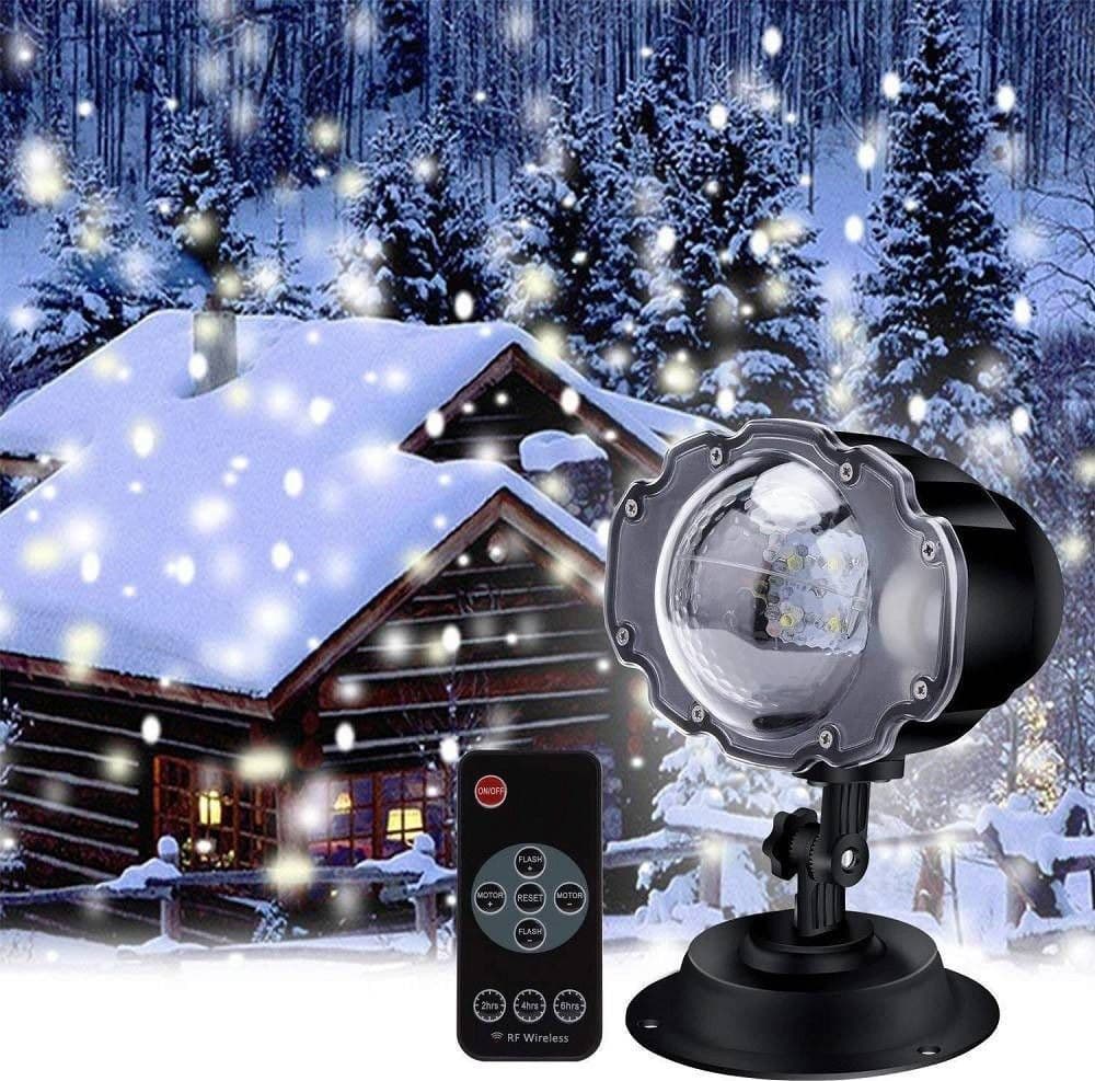 LUCI PROIETTORE LUCE NATALE LASER LIGHT LED ADDOBBI NATALIZI FIOCCO DI NEVE in Proiettori Trade Shop italia - Napoli, commercioVirtuoso.it