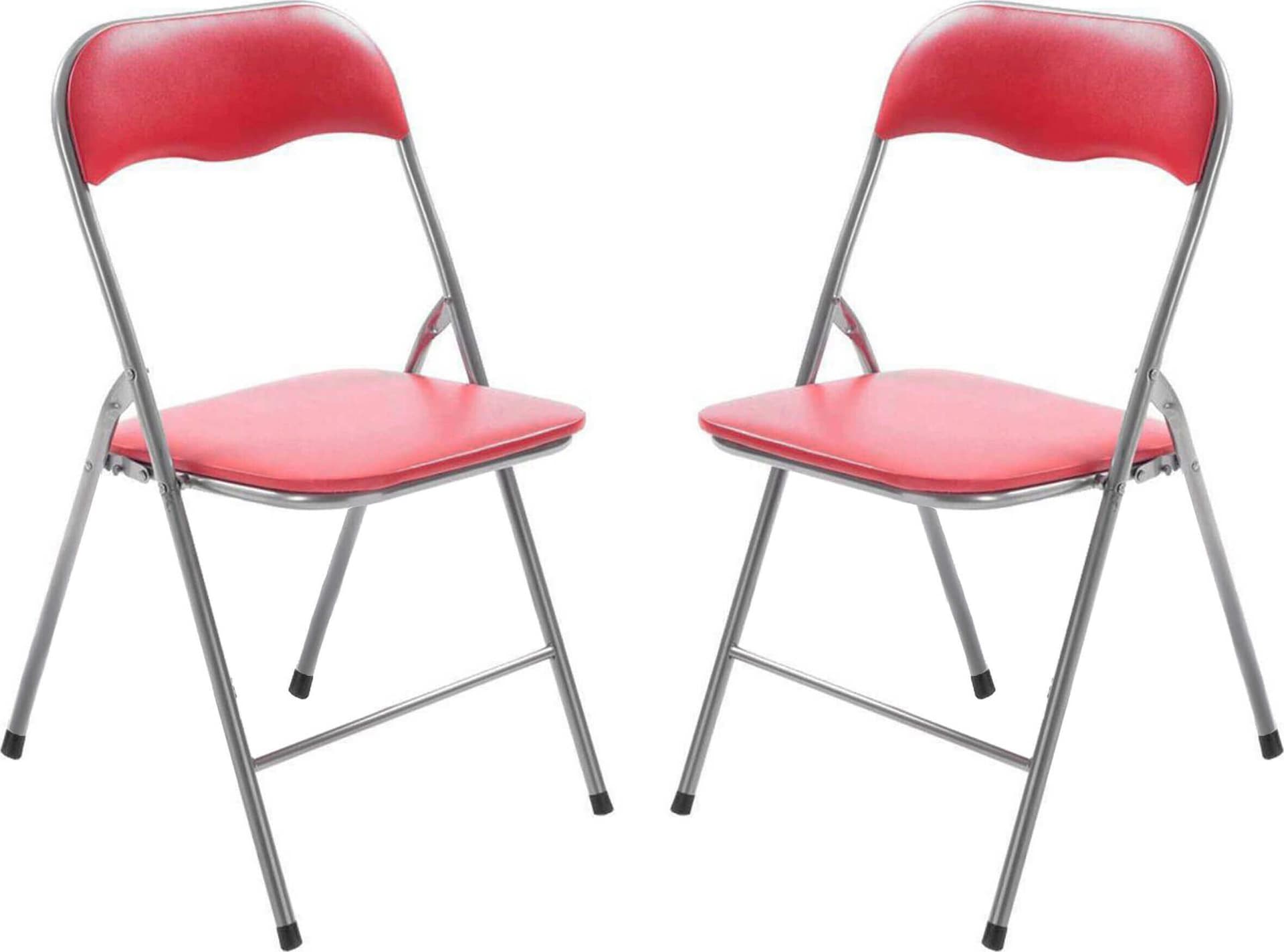 LUCIE---set-di-2-sedie-pieghevoli-Rosso-Milani-Home