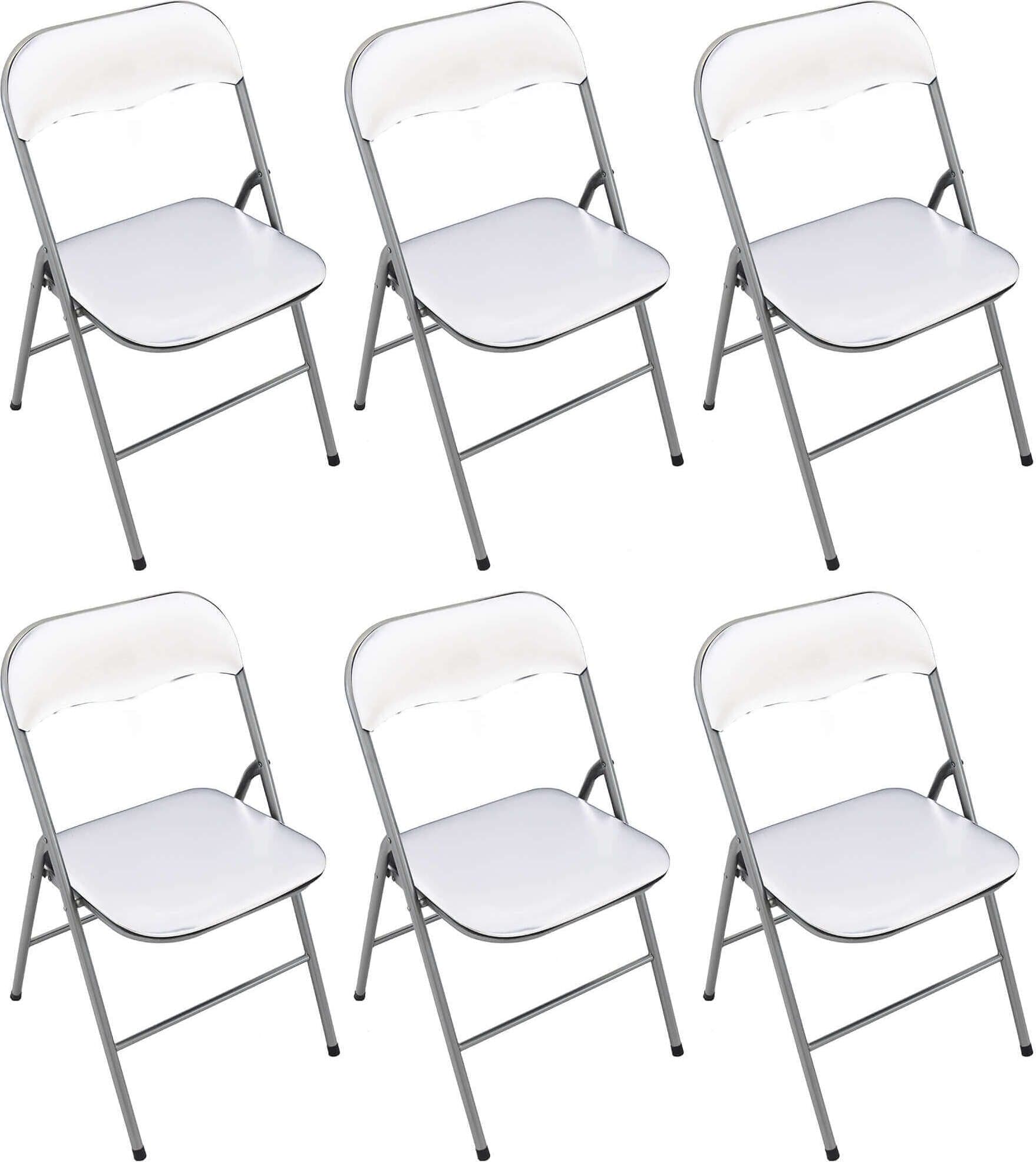 LUCIE---set-di-6-sedie-pieghevoli-salvaspazio-Bianco-Milani-Home
