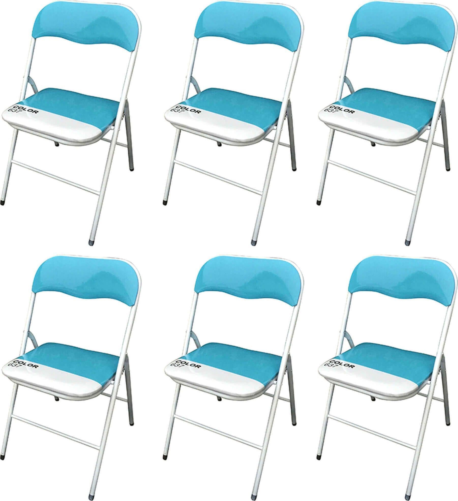 LUCIE---set-di-6-sedie-pieghevoli-salvaspazio-Blu-Milani-Home