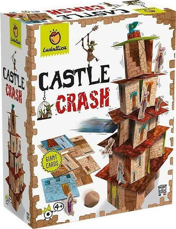 Ludattica Castle Crash 3 D Gioco Di Società Di Velocità E Di Equilibro Bambini +4 Anni in Puzzle 3D Cartolibreria La Fenice - Spadafora, commercioVirtuoso.it