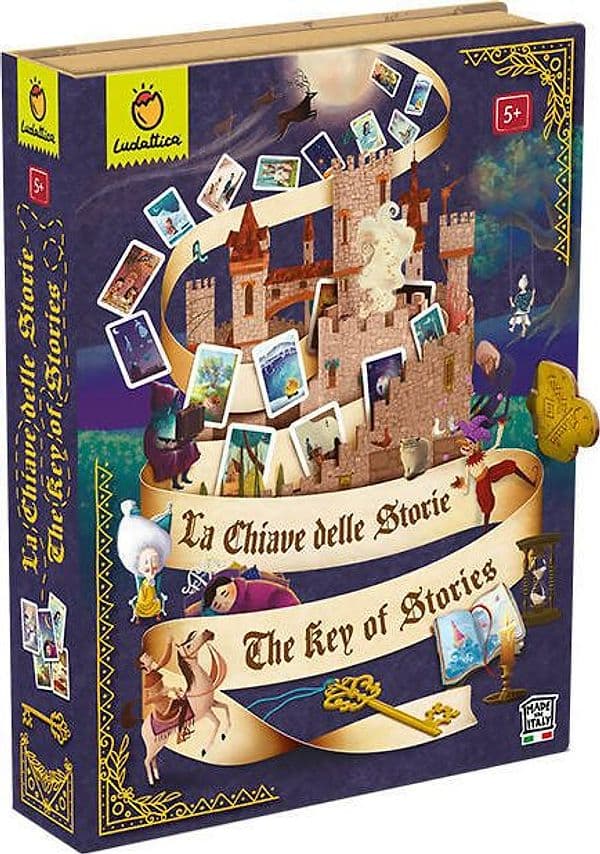 Ludattica Family Games La Chiave Delle Storie Gioco Di Società Per Bambini +5a in Giochi di società Cartolibreria La Fenice - Spadafora, commercioVirtuoso.it