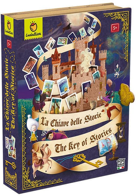 Ludattica Family Games La Chiave Delle Storie Gioco Di Società Per Bambini +5a in Giochi di società Cartolibreria La Fenice - Spadafora, commercioVirtuoso.it