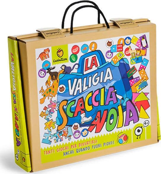 Ludattica La Valigia Scaccia Noia Valigetta Giocattolo Con 6 Giochi Di Società Per Bambini +4 Anni in Giochi di società Cartolibreria La Fenice - Spadafora, commercioVirtuoso.it