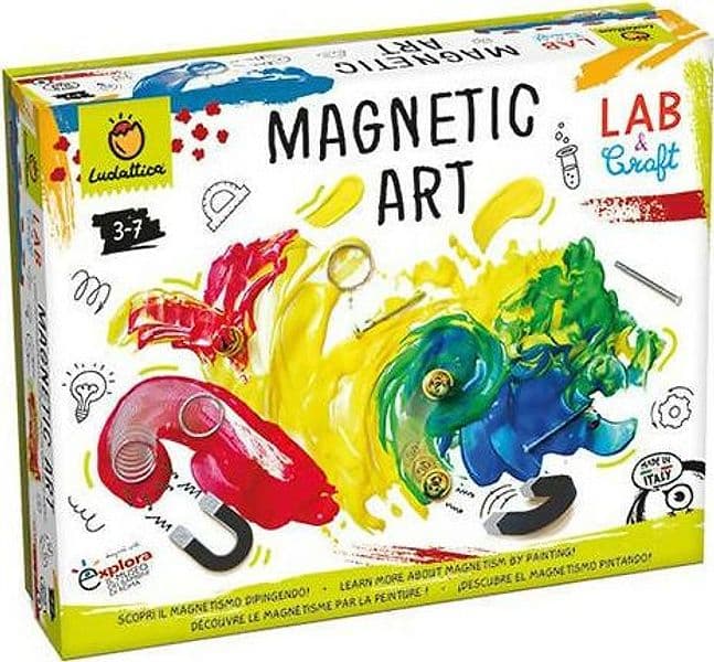 Ludattica Magnetic Art Gioco Magnetico laboratorio di Pittura Giocattolo Bambini 3+ Anni in Kit di pittura Cartolibreria La Fenice - Spadafora, commercioVirtuoso.it