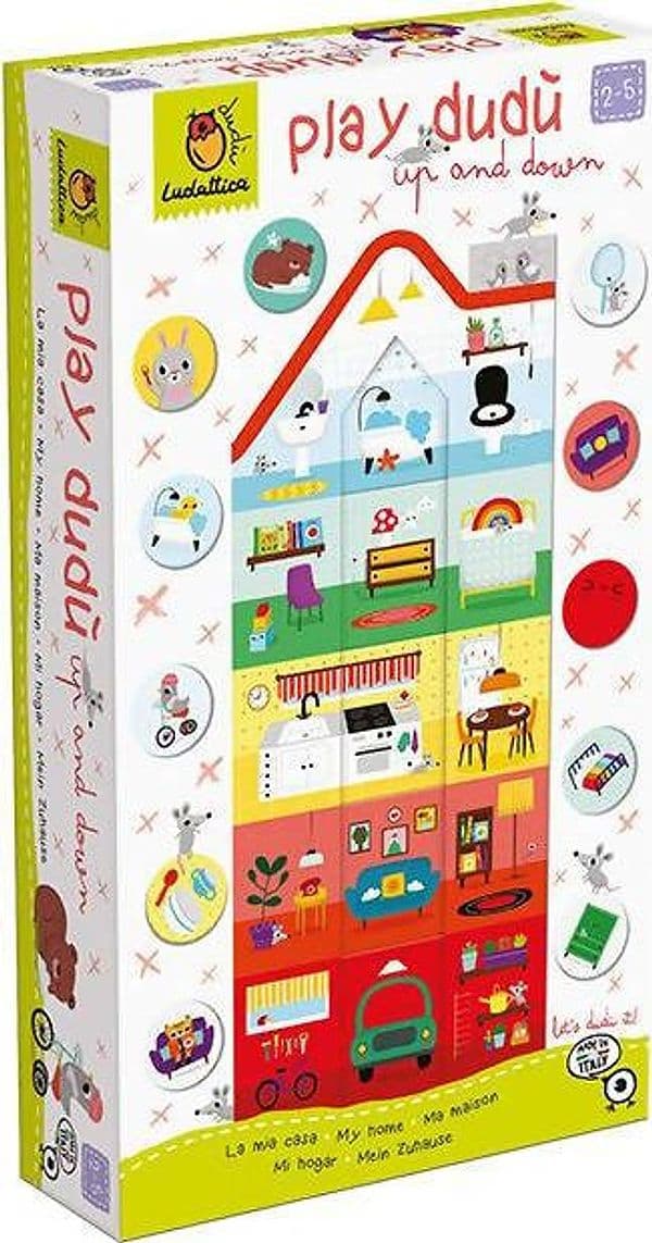 Ludattica Play Dudù up And Down La Mia Casa Costruisci La Tua Casa Colorata Gioco Educativo Multicolore 3-5 Anni in Set di costruzioni Cartolibreria La Fenice - Spadafora, commercioVirtuoso.it
