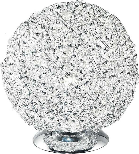 Lume Astra Cromo 1Xe27 20X21Cm Illuminazione/Illuminazione per interni/Lampade/Lampade da tavolo e abat-jour Led Mall Home - Napoli, Commerciovirtuoso.it
