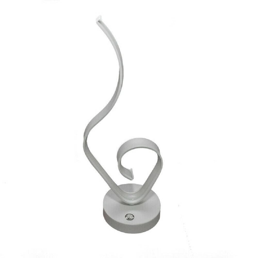 Lume Da Comodino Ad Onda Design Moderno 10 W Lampada Tavolo Abatjour 39x15 Luce Casa, arredamento e bricolage > Illuminazione da interno > Lampade da Tavolo Trade Shop italia - Napoli, Commerciovirtuoso.it