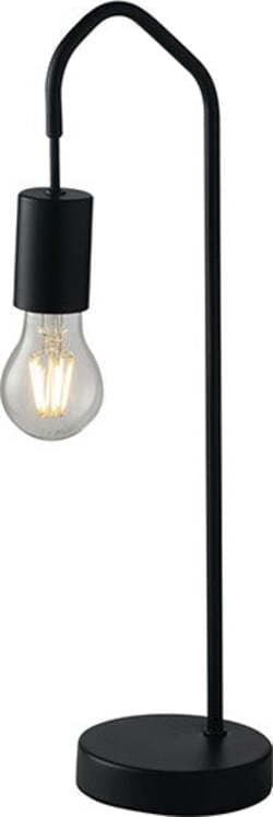 Lume Habitat Nero 1Xe27 17X48Cm Illuminazione/Illuminazione per interni/Lampade/Lampade da tavolo e abat-jour Led Mall Home - Napoli, Commerciovirtuoso.it