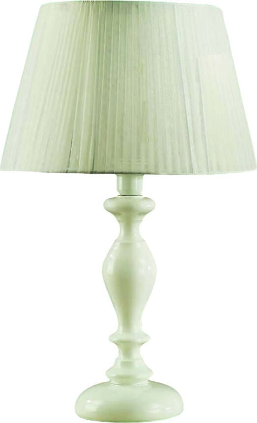 Lume-In-Legno-Classico-Bianco-Lucido-Con-Paralume-1-Luce-Albanella