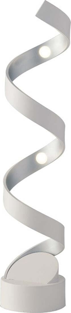 Lume Led Helix Bianco/Silver 12W 960Lm 3000K 14,5X66Cm Illuminazione/Illuminazione per interni/Lampade/Lampade da tavolo e abat-jour Led Mall Home - Napoli, Commerciovirtuoso.it