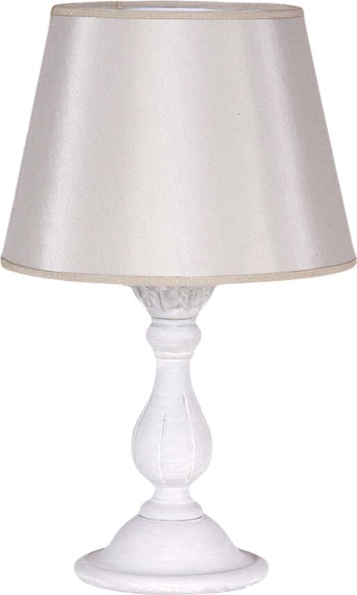 Lumetto-In-Legno-Classico-Grigio-Sbiancato-Con-Paralume-1-Luce-Falconidi