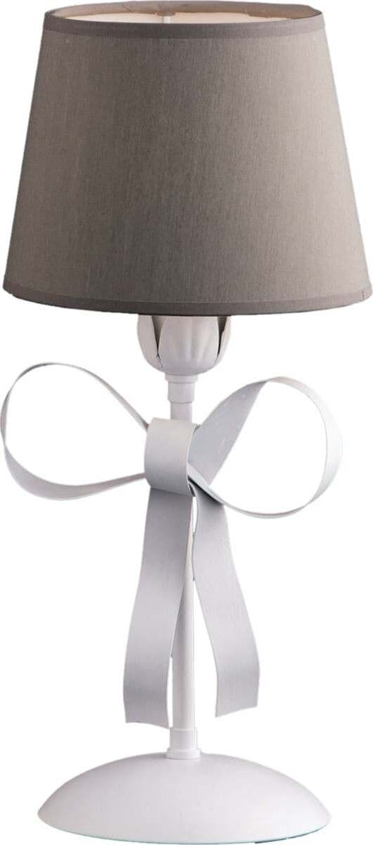 Lumetto-Shabby-Chic-Lucy-Bianco-1-Luce-Paralume-Tortora