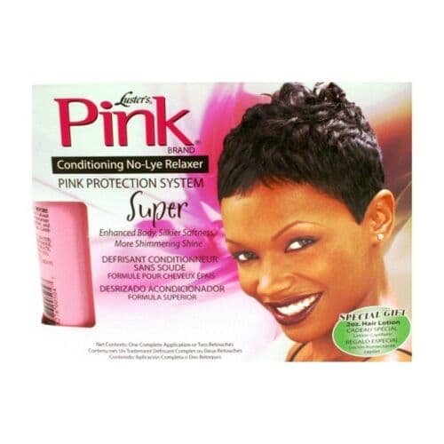 LUSTER'S PINK RELAXER SUPER STRENGTHS RELAXER KIT STIRAGGIO PER CAPELLI AFRO in Trattamenti liscianti Agbon - Martinsicuro, commercioVirtuoso.it