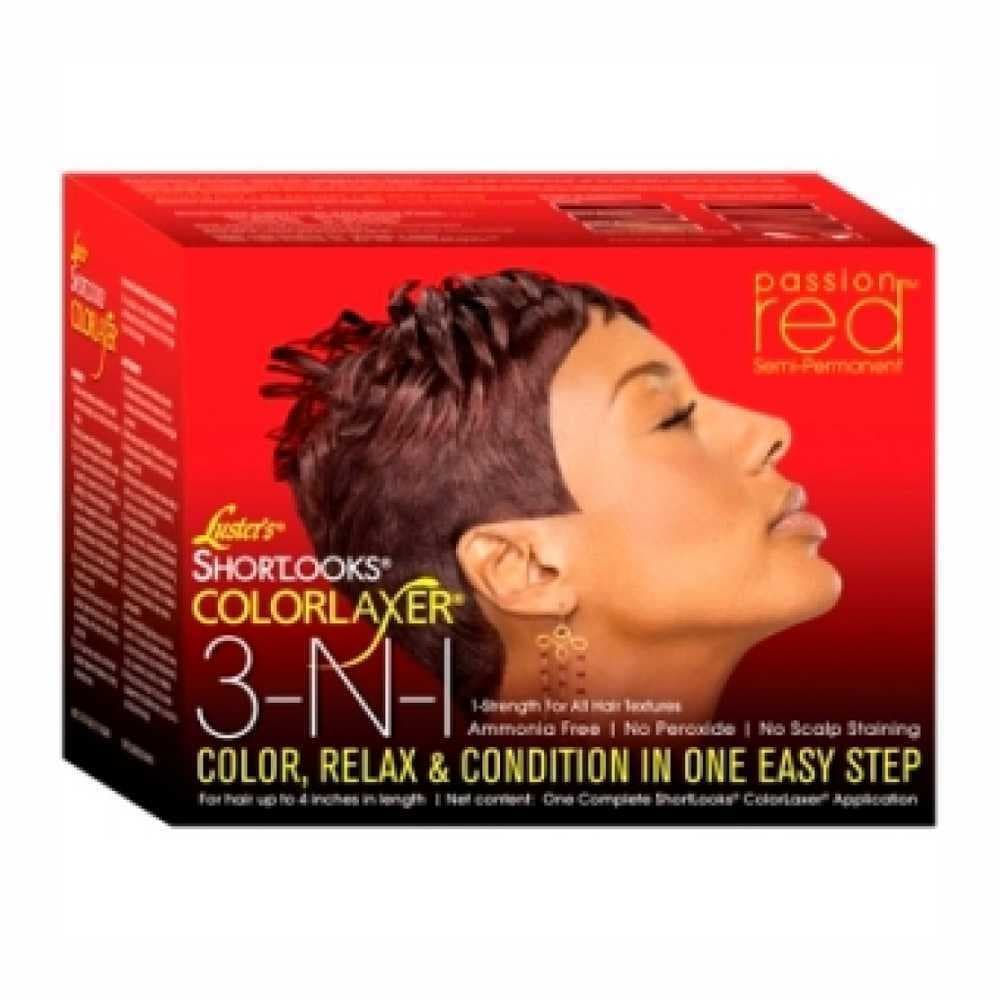 LUSTER'S SHORTLOOKS PASSION RED - COLOR, RELAX & CONDITION IN ONE EASY STEP in Balsami ad azione profonda e trattamenti Agbon - Martinsicuro, commercioVirtuoso.it