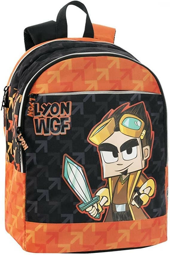 Lyon Gamer Zaino Scuola Organizzato Lyon Wgf Nero Arancione Spallacci Imbottiti Regolabili 2 Scomparti Franco Cosimo Panini in Zaini per ragazzi Cartolibreria La Fenice - Spadafora, commercioVirtuoso.it