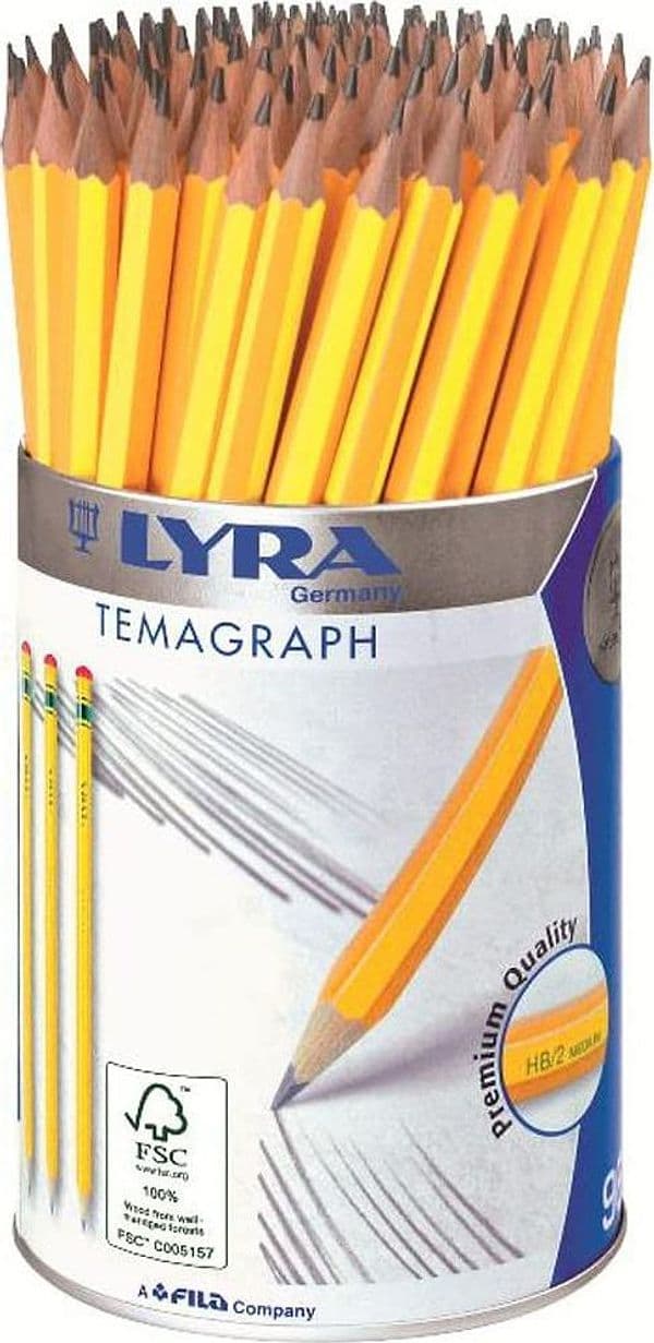 Lyra-1143960-Matite-HB/2-Temagraph-in-barattolo-96-pezzi