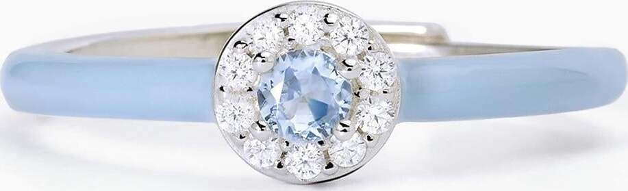 MABINA---Anello-in-argento-con-smalto-azzurro-e-acquamarina-sintetica-MILANESIENNE
