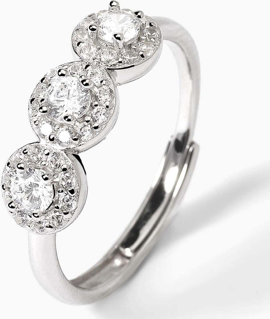 Mabina----Anello-in-argento-con-zirconi-bianchi-MILANESIENNE