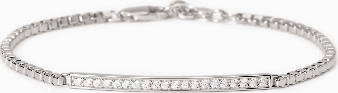 Mabina---Bracciale-uomo-in-argento-con-zirconi-bianchi