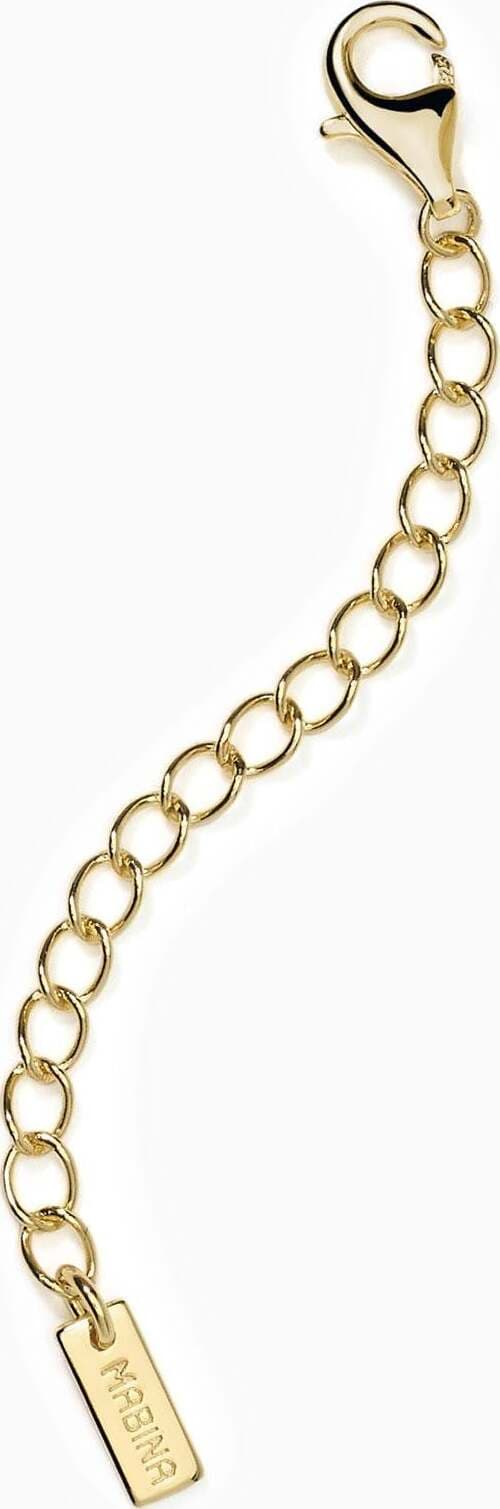 Mabina---Estensione-collana-in-argento-dorato