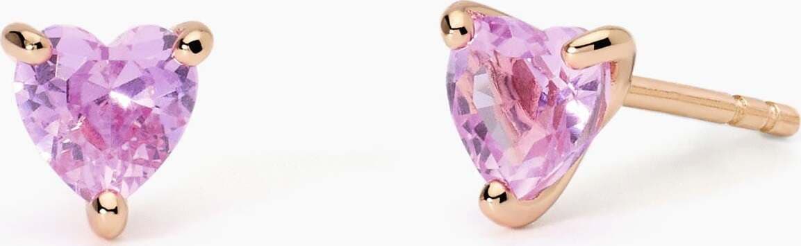 Mabina---Orecchini-in-argento-placcato-oro-rosa-con-tormalina-sintetica
