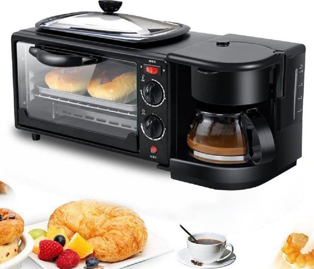Macchina Colazione Elettrica 3in1 Tx-8251 Forno Multifunzione Padella Caffettiera Casa e cucina/Elettrodomestici per la cucina/Robot da cucina frullatori e impastatrici/Robot da cucina/Mini Robot da cucina Trade Shop italia - Napoli, Commerciovirtuoso.it