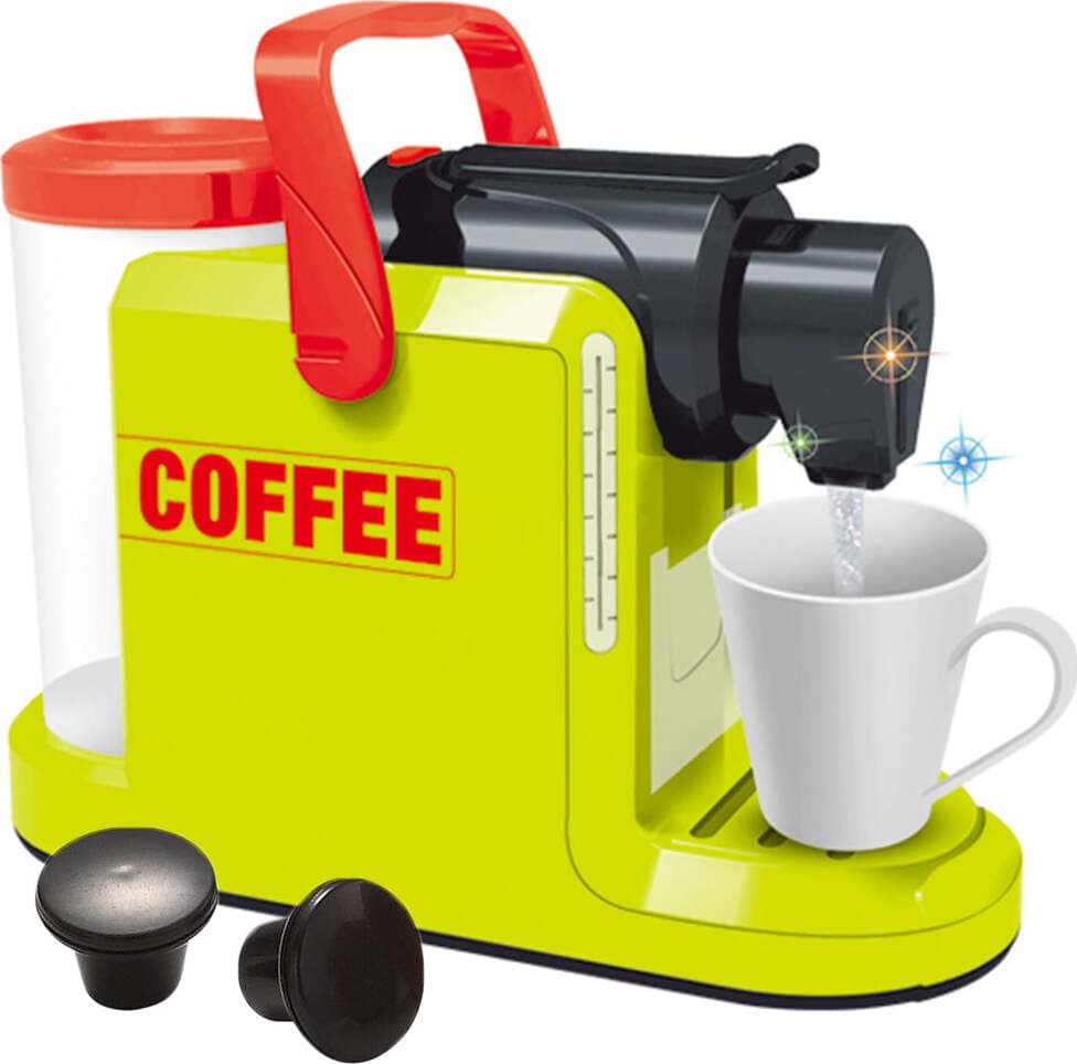 Macchina-per-il-Caffè-Giocattolo-con-Capsule-Gioco-per-Bambini-Idea-Regalo