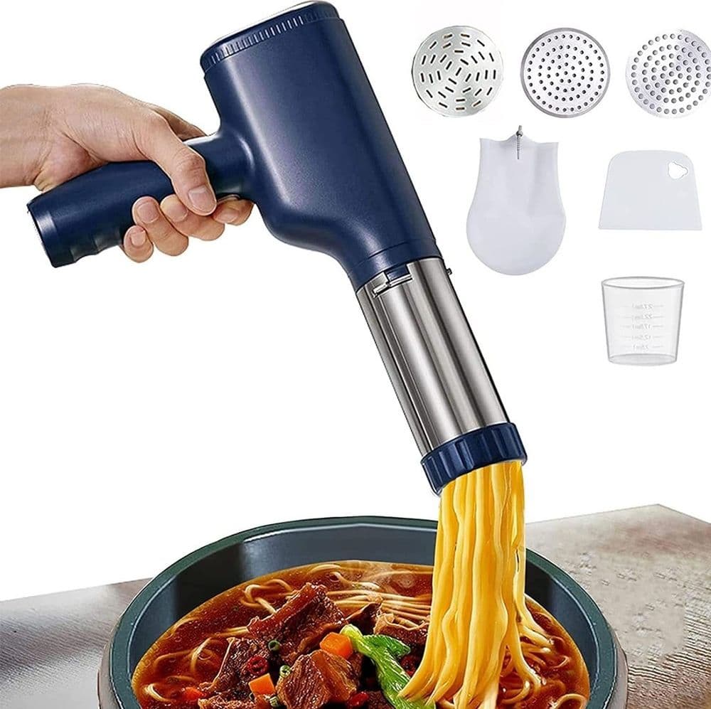 MACCHINA PER PASTA ELETTRICA WIRELESS AUTOMATICA PORTATILE CUCINA CON 3 STAMPI in Macchine per pasta a mano Trade Shop italia - Napoli, commercioVirtuoso.it