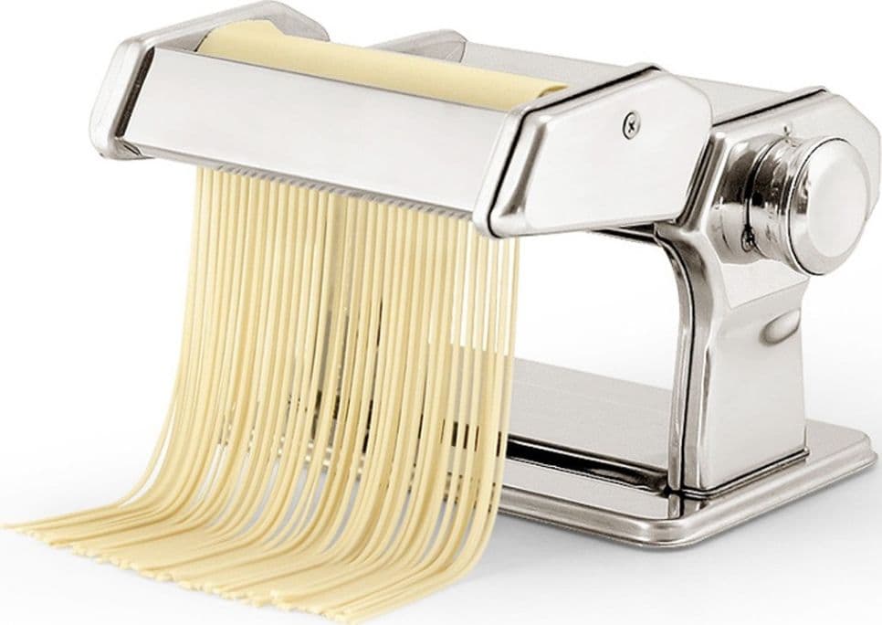 Macchina Per Pasta Manuale Da Cucina In Acciaio Cromato Fettuccine Tagliolini Casa e cucina/Utensili da cucina/Utensili per pasta/Macchine per pasta a mano Trade Shop italia - Napoli, Commerciovirtuoso.it