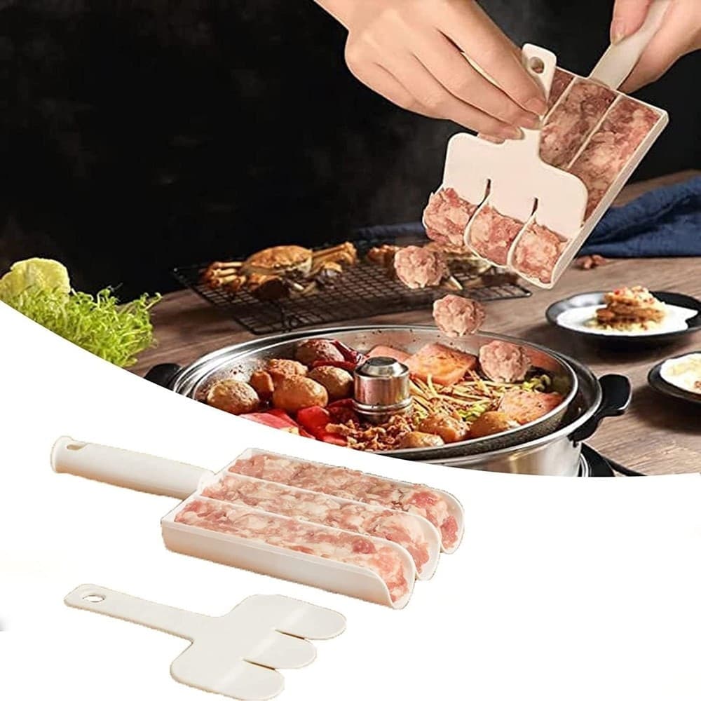 MACCHINA PER POLPETTE TRIPLA FAI DA TE 3IN1 ANTIADERENTE STRUMENTI CUCINA BISCOTTI in Batticarne Trade Shop italia - Napoli, commercioVirtuoso.it