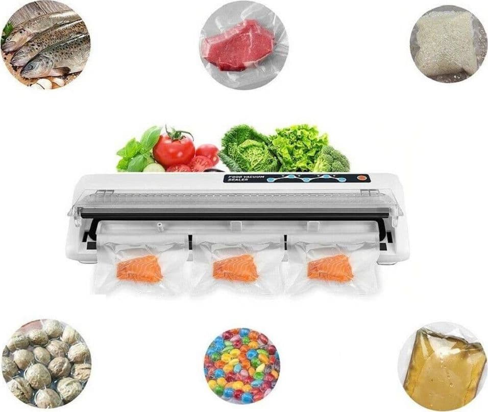 Macchina Per Sottovuoto Alimenti 30 Cm Confeziona Cibo Casa 110w Vs6620