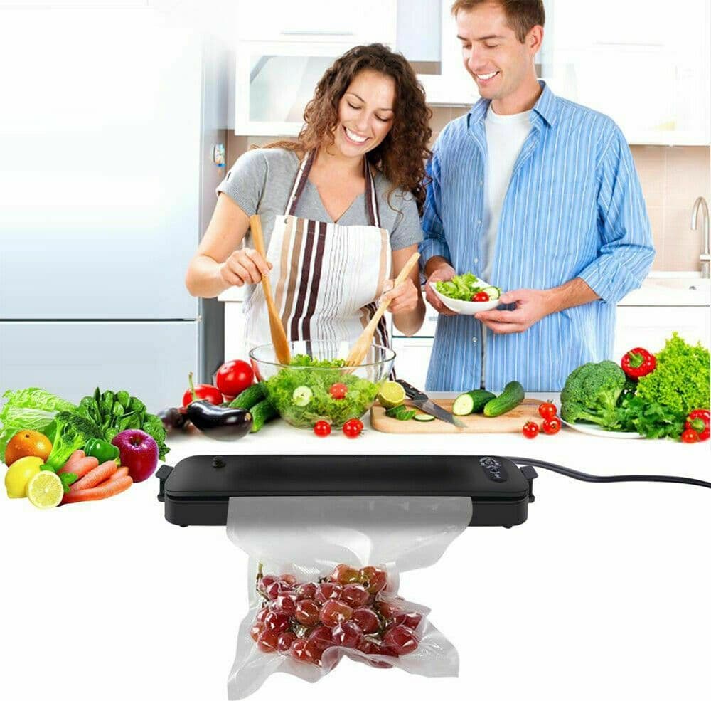 MACCHINA SOTTOVUOTO PROFESSIONALE SIGILLA SACCHETTI CONFEZIONA ALIMENTI + BUSTE Casa e cucina/Elettrodomestici per la cucina/Macchine sottovuoto per alimenti Zencoccostore - Formia, Commerciovirtuoso.it