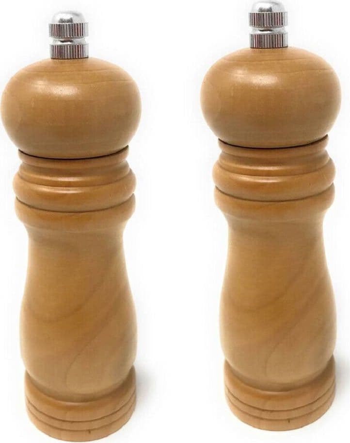 Macina Sale E Pepe In Legno 2pz Macinino Trita Spezie Macinasale Da Cucina Casa, arredamento e bricolage > Cucina > Utensili Cucina Trade Shop italia - Napoli, Commerciovirtuoso.it
