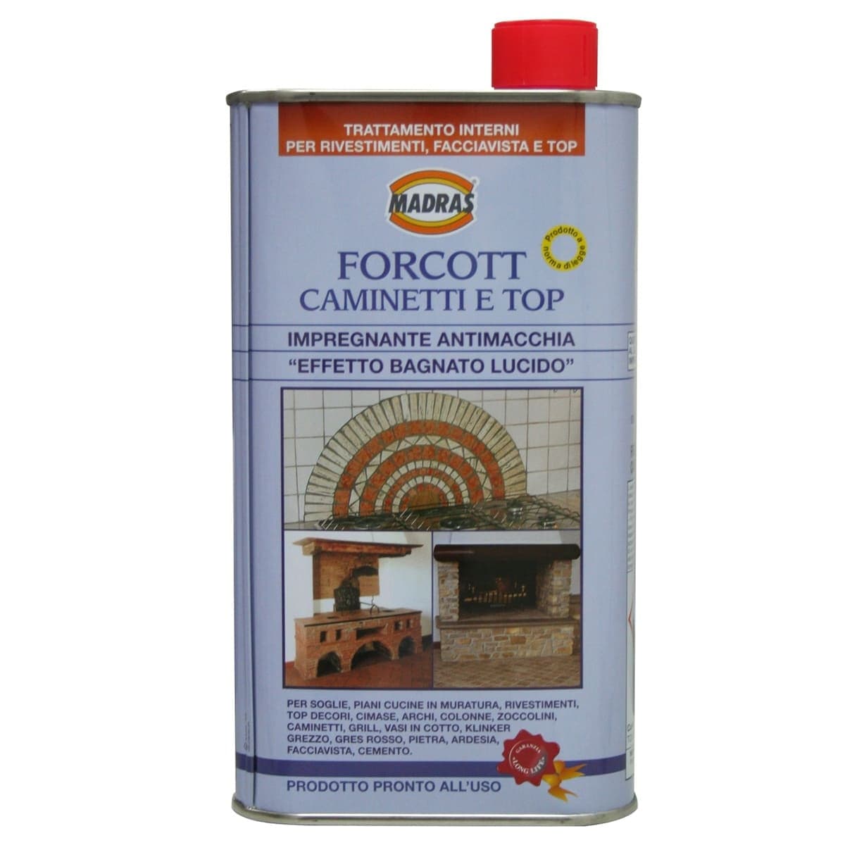 MADRAS-FORCOTT-CAMINETTI-E-TOP-LT.1-Impregnante-antimacchia-idro-oleorepellente-effetto-bagnato-lucido
