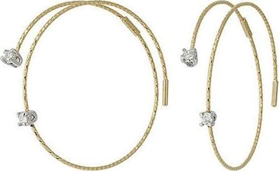 MAGIC-WIRE---Orecchini-Silenzio-Diamante---Diametro-2,5-cm