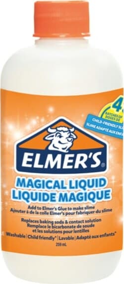 Magical Liquid Slime - flacone 259 ml - Elmer's Cancelleria e prodotti per ufficio/Archivio ufficio e accessori per scrivania/Nastri colle elastici e graffette/Adesivi e colle/Adesivi spray Eurocartuccia - Pavullo, Commerciovirtuoso.it