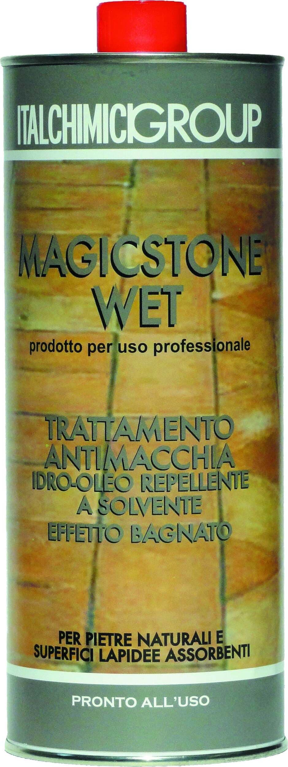 Magicstone Wet 1 Lt Antimacchia Protettivo Idrorepellente Ad Effetto Bagnato per Pietre Naturali E Superfici Lapidee Assorbenti Fai da te/Ferramenta/Adesivi e sigillanti/Impermeabili Ferus - Montoro, Commerciovirtuoso.it