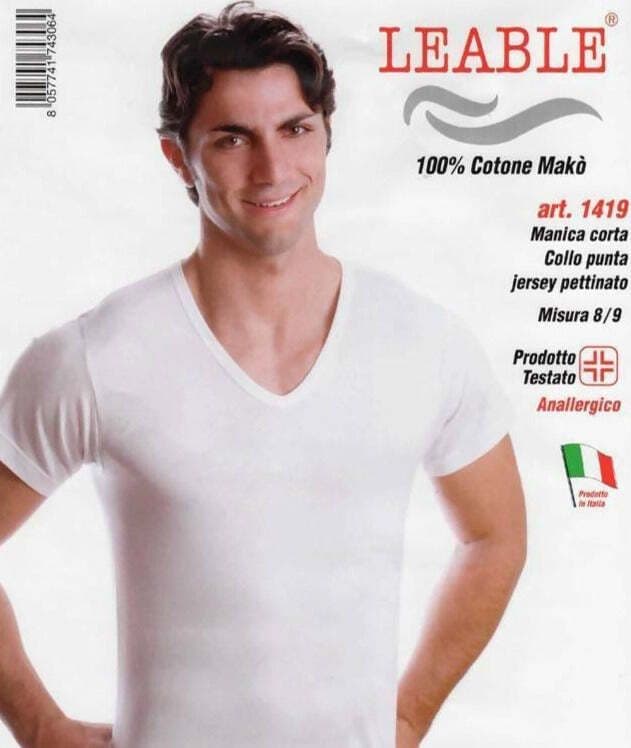 Maglia Manica Corta Leable Art. 1419 Confezione 3 Pezzi in Canottiere e magliette ADAMO INTIMO e CASA - Bagheria, commercioVirtuoso.it
