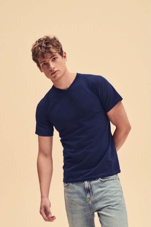Maglia uomo mezza manica scollo a V 100% cotone - FR610660 in Canottiere e magliette Falco Biancheria - Parete, commercioVirtuoso.it