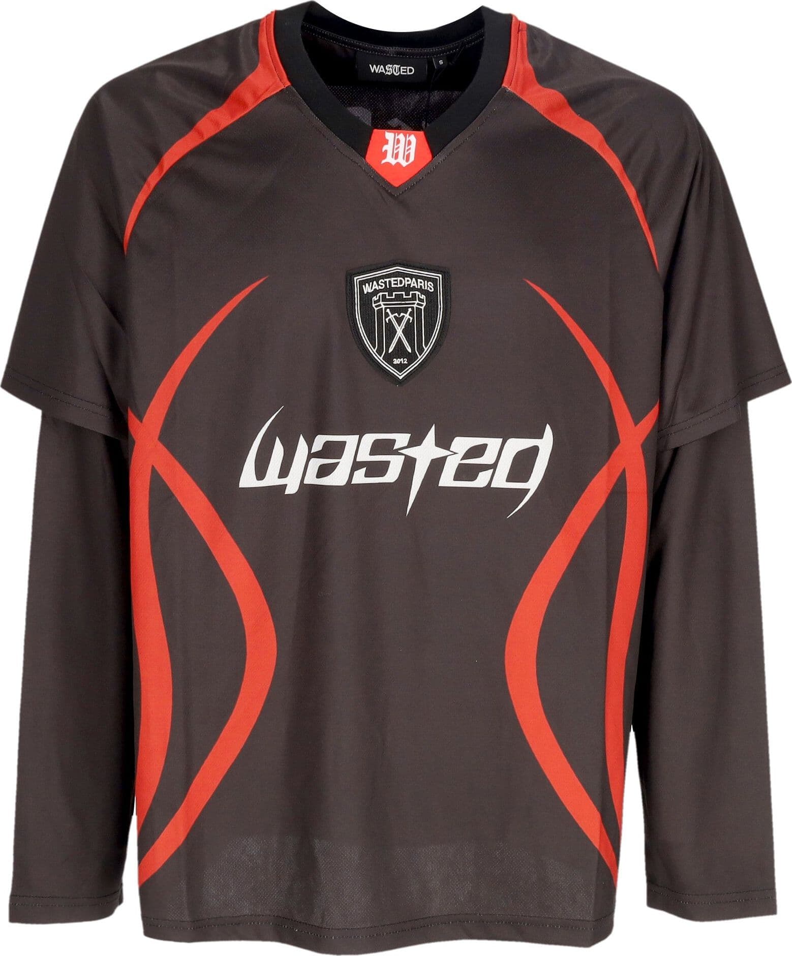 WASTED PARIS Maglietta Manica Lunga Uomo Blade Football Jersey Age Black da uomo in Pantaloncini sportivi Drestige - Casamassima, commercioVirtuoso.it