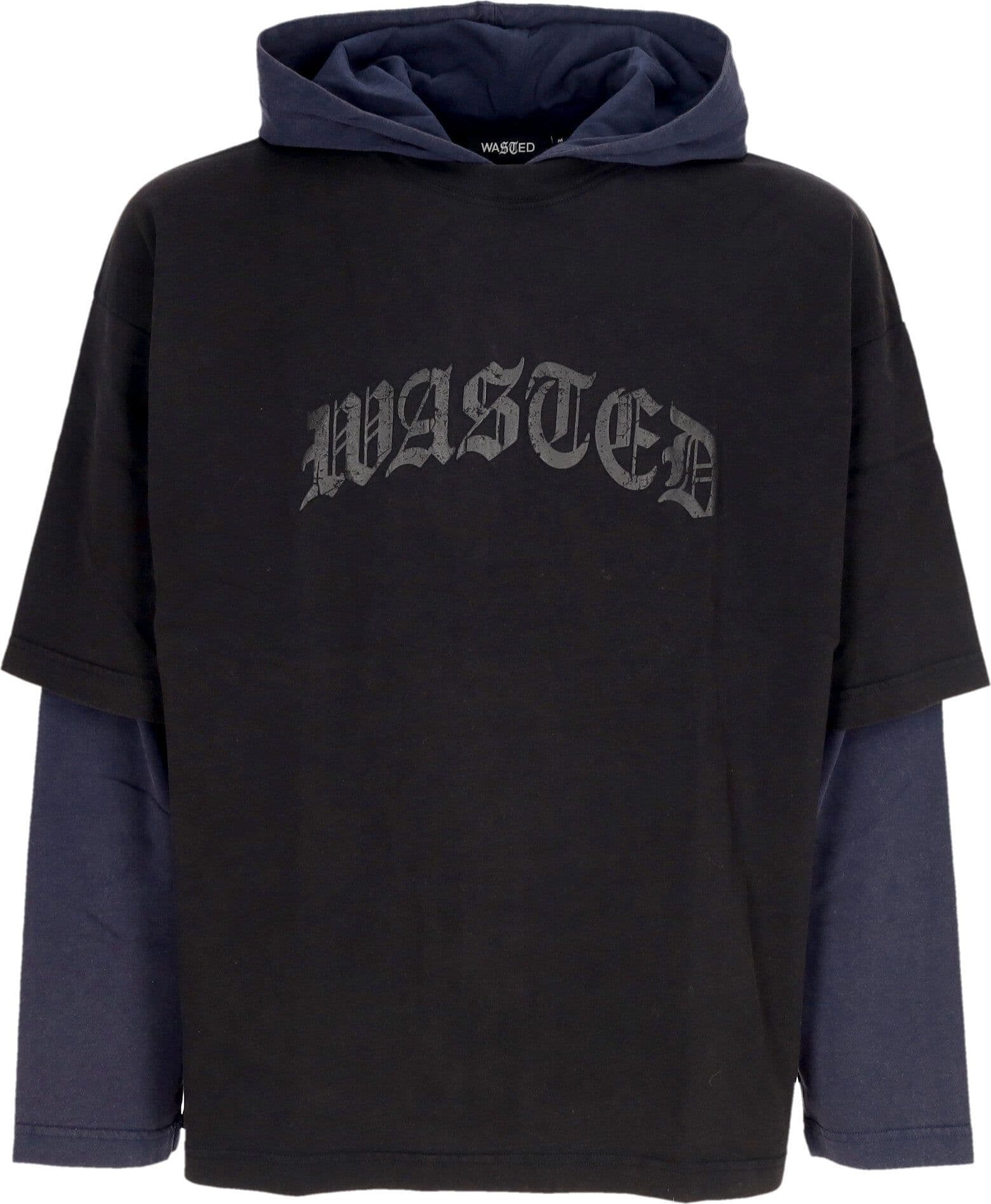 WASTED PARIS Maglietta Manica Lunga Uomo Legacy Hoodie Age Faded Black/faded Blue da uomo in Felpe con cappuccio Drestige - Casamassima, commercioVirtuoso.it