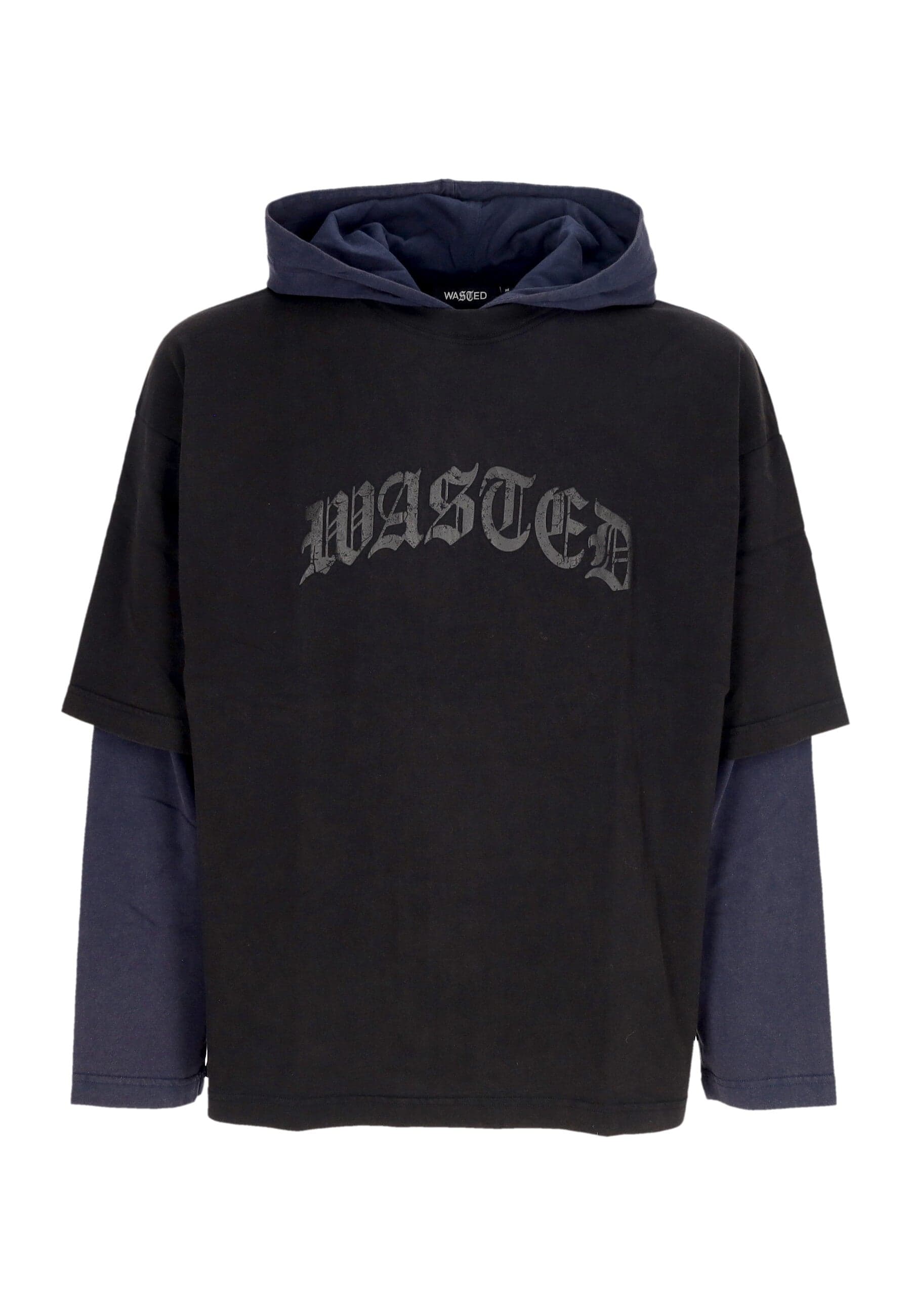 WASTED PARIS Maglietta Manica Lunga Uomo Legacy Hoodie Age Faded Black/faded Blue da uomo in Felpe con cappuccio Drestige - Casamassima, commercioVirtuoso.it